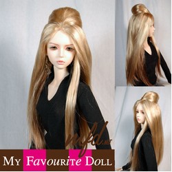 London Wig Golden Blonde Brunette Size 8-9